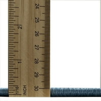 Tradicionalni tepisi tvrtke A. M., perivi u perilici rublja, četvrtasti, orijentalni, plavi, površine 7 stopa