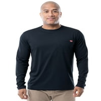 Wrangler radna odjeća muške džepne košulje za izvedbu dugih rukava, veličina S-3xl