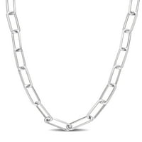Miabella Unise Sterling srebrna ogrlica za papir