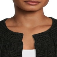 Time i TRU ženska kravata s prednjim kardiganskim džemperom