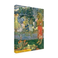 Zaštitni znak likovna umjetnost 'La Orana Maria' platno umjetnost Paul Gauguin
