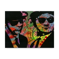 Zaštitni znak likovne umjetnosti 'Blues Brothers' platno umjetnost Deana Russo