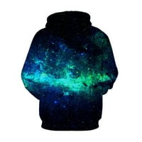 Zimski kaputi za muškarce na rasprodaji muške mode Casual sportski pulover s digitalnim tiskom od 3 inča bluza s dugim rukavima s