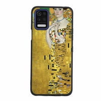 Gustav-Klimt-portret-Adele-Futrola za telefon za žene i muškarce, Mekani silikonski otporan na udarce - Gustav-Klimt-portret-Adele
