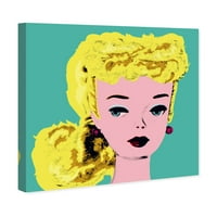 Wynwood Studio Fashion and Glam Wall Art Canvas Otisci Klasična lutka II lutke - ružičasta, žuta