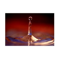 Gordon Semmens 'Drop Splash 08' Canvas Art