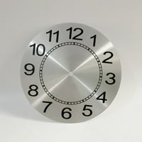 Aluminijski brojčanik sata s arapskim brojevima Uradi Sam Kvarcni zidni sat