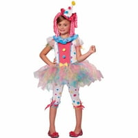 Dječji kostim klauna kaleidoskopa za Noć vještica