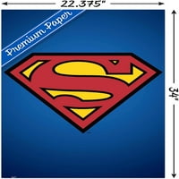 Trends International Superman Shield Wall Poster 22.375 34