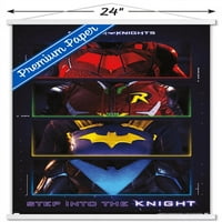 Gotham Knights Comics - zidni plakat s amblemima na prsima u magnetskom okviru, 22.375 34