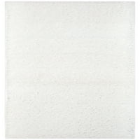 Jednobojni plišani tepih, 2'3 12'bijeli, 2 '3'