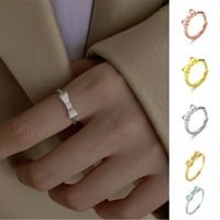 Dengmore prsten, otvoreni prsten, Ljubavni vjenčani prsten, ženski vjenčani prsten, vjenčani poklon
