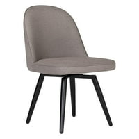 Studio Design _ rotirajuća uredska ili Blagovaonska stolica s metalnim nogama, bež