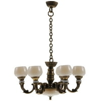 Minijaturna stropna svjetiljka, Vaga, minijaturna svjetiljka, stalak za luster u mini kući