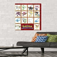 Pokemon-mitski zidni poster, 22.375 34