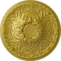 3 8OD 1 2P Stropni medaljon Tristan, oslikana ručno punog zlata