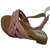 Žene modno Victoria K dvostruko pletenica sandala, svakodnevne sandale, ljetne sandale za odmor, boje veličine 6-10