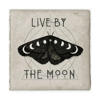 Zaštitni znak likovne umjetnosti live in the moon of the Mens, ulje na platnu Victoria Borges