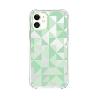 Essentials iPhone mini futrola za telefon, Geo Triangle Green