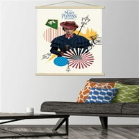 Disnejev zidni plakat Marija Poppins se vraća s drvenim magnetskim okvirom, 22.37534