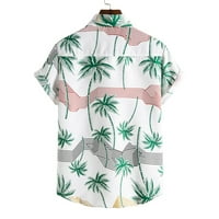 košulje kratkih rukava za muškarce košulje na plaži havajska košulja košulja na plaži bluza s reverom s printom ležerni ljetni topovi