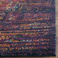 Tradicionalni cvjetni tepih od 9' 12', Fuksija narančasta