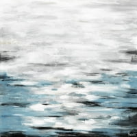 Ispis slike Parveza taja reflektirajuće more mumbo na omotanom platnu