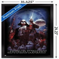 Ratovi zvijezda: Carstvo uzvraća udarac - zidni plakat s ilustracijama carstva, 14.725 22.375
