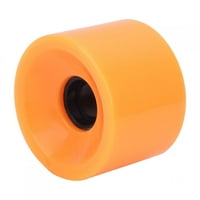 Plavo-narančasto-bijeli kotač za skateboard, čvrst i izdržljiv profesionalni kotač za skateboard s visokom elastičnošću, većina dijelova