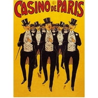 Zaštitni znak mumbo Casino De Paris umjetnost na platnu