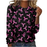 Top-Top, Ženska majica bez rukava, Plus veličina, lumen ispod ženskog pulovera s okruglim vratom s printom, ležerni ženski vrhovi