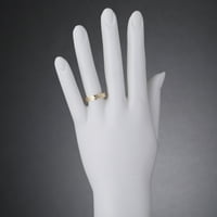 Ženski jubilarni prsten od 14k žutog zlata