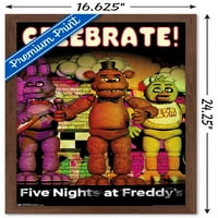 Plakat na zidu pet noći kod Freddieja - Proslavite, 14.725 22.375
