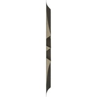 Ekena Millwork 5 8 W 5 8 h rogue endurawall ukrasna 3D zidna ploča, univerzalni star metalni opušteni čelik