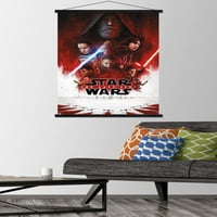 Ratovi zvijezda: Posljednji Jedi - zidni plakat s magnetskim okvirom u jednom listu, 22.375 34