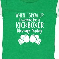 Trenirka za kick boks budućem kick boksaču svidjet će se tatin poklon bodija za dječaka ili djevojčicu
