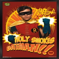 Stripovi TV serija Batman - plakat na zidu s Robinom, uokviren 22,375 34