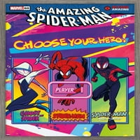 Comics Comics-Spider-Man: izvan nevjerojatnog-odaberite svog heroja zidni plakat, 22.37534 uokviren