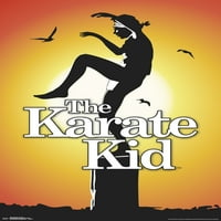 Karate dijete - plakat s jednim listom, 22.375 34