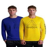 Reebok muški zamah grafički majilac dugih rukava, do veličine 3xl