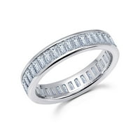 Klasični prstenovi od srebra presvučeni platinom