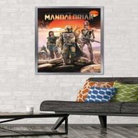 Zidni plakat Ratovi zvijezda: Mandalorijanski bend, 22.375 34