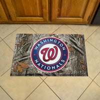 - Washington Nationals Scraper Mat 19 x30 - camo