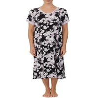 Tajna blaga kratki rukavi s V-izrezom Srednji džepovi Rastely Easy Care Nightgown Pack