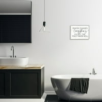 Molitva Stupell Industries mijenja sve smiješne citat za vjersku kupaonicu uokvirenu zidnu umjetnost, 11, dizajn by lu + me dizajna