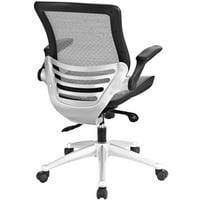 Jedinstvena mrežasta uredska stolica u sivoj boji