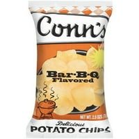 Conn's bar-b-q aromatizirani krumpir čips, 3. oz
