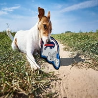 Kućni ljubimci Prvi NFL Buffalo Bills Tvrde kaciga za kućne ljubimce PS-a Premium Kvaliteta s ugrađenim igračkama za žvakanje škljocanje