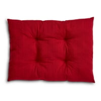 Životni život tuftirani jastuk za pse, srednji, crveni pleteni, 27 36