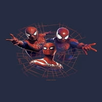 Marvel Spider-Man muški i veliki muškarci Niti put Home & Spidey Eye Graphic Tee majice, 2-pack, Marvel muške majice veličine S-3xl